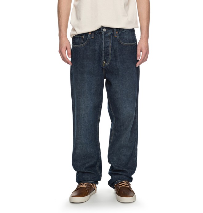 dcshoes, Worker Stone Wash Relaxed - Relaxed Fit Jeans, STONE WASH (bhlw) 0 Worker Stone Wash Relaxed - Relaxed Fit Jeans Blau EDYDP03323 DC Shoes