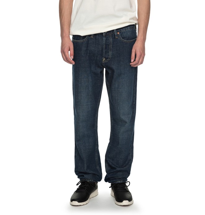 Worker Stone Wash Straight - Straight Fit Jeans EDYDP03338 0 Men's Worker Stone Wash Straight Straight Fit Jeans EDYDP03338 DC Shoes