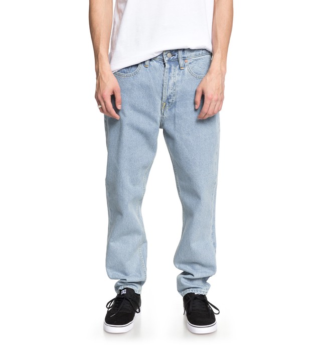 dcshoes, Worker Crop Fit Jeans, VINTAGE BLEACH (blcw) 0 Worker Crop Fit Jeans EDYDP03357 DC Shoes