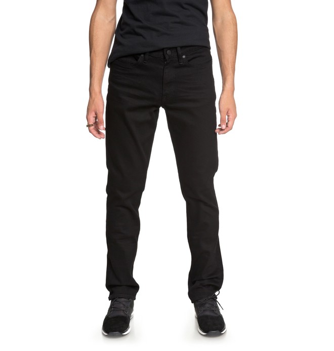 dcshoes, Worker Black Rinse - Jean coupe droite, BLACK RINSE (kvjw) 0 Worker Black Rinse - Jean coupe droite Noir EDYDP03367 DC Shoes