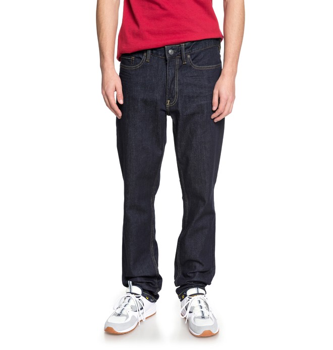 dcshoes, Worker Indigo Rinse Straight Fit Jeans, INDIGO RINSE (btkw) 0 Worker Indigo Rinse Straight Fit Jeans EDYDP03370 DC Shoes