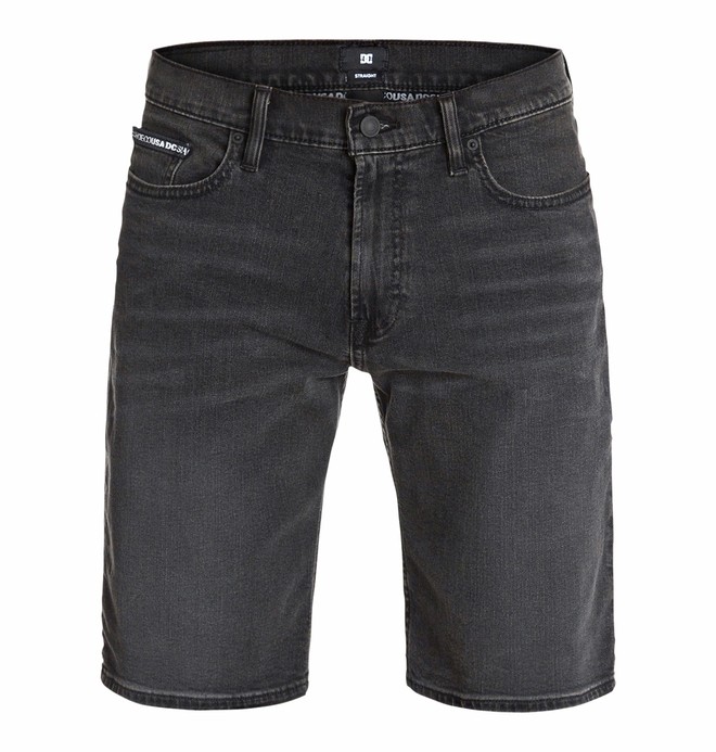 Worker Straight Denim Shorts Black stone EDYDS03002 0 Worker Straight Denim Shorts Black stone EDYDS03002 DC Shoes