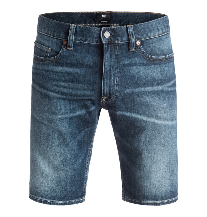 dcshoes, Washed Straight - Short denim, MEDIUM STONE (bntw) 0 Washed Straight - Short denim EDYDS03008 DC Shoes