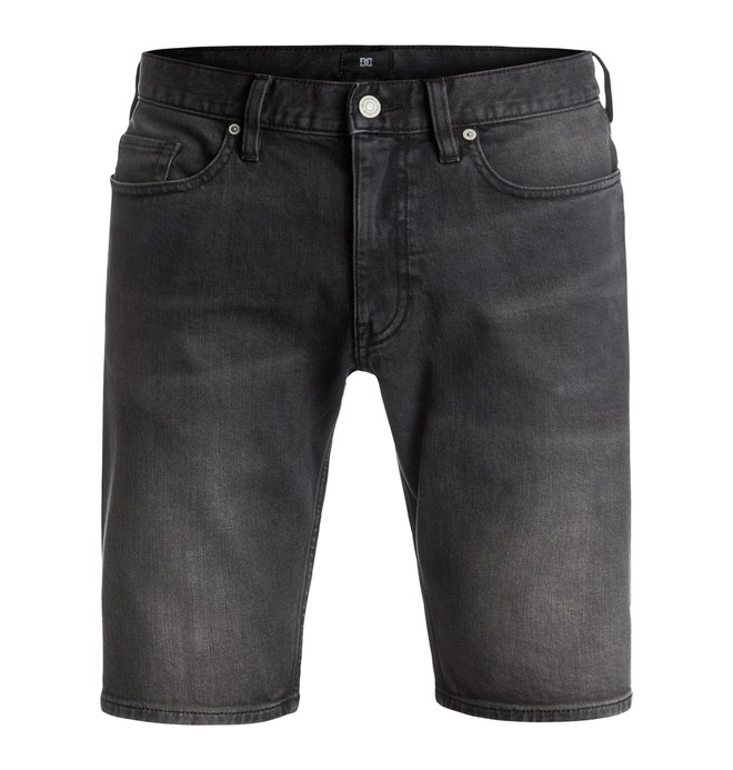 dcshoes, Washed Medium - Denim Shorts, MEDIUM GREY (kpvw) 0 Washed Medium - Denim Shorts EDYDS03018 DC Shoes