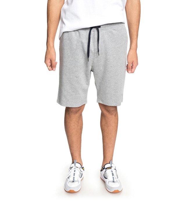 dcshoes, Glenties - Sweat Shorts für Männer, GREY HEATHER (knfh) 0 Glenties - Sweat Shorts für Männer Schwarz EDYFB03045 DC Shoes