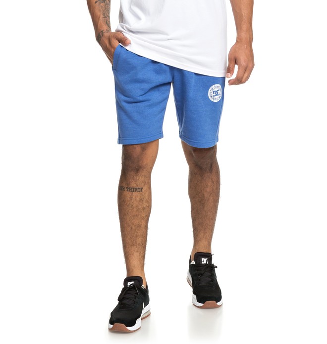 dcshoes, Rebel Sweat Shorts, NAUTICAL BLUE (bqr0) 0 Rebel Sweat Shorts Blue EDYFB03064 DC Shoes