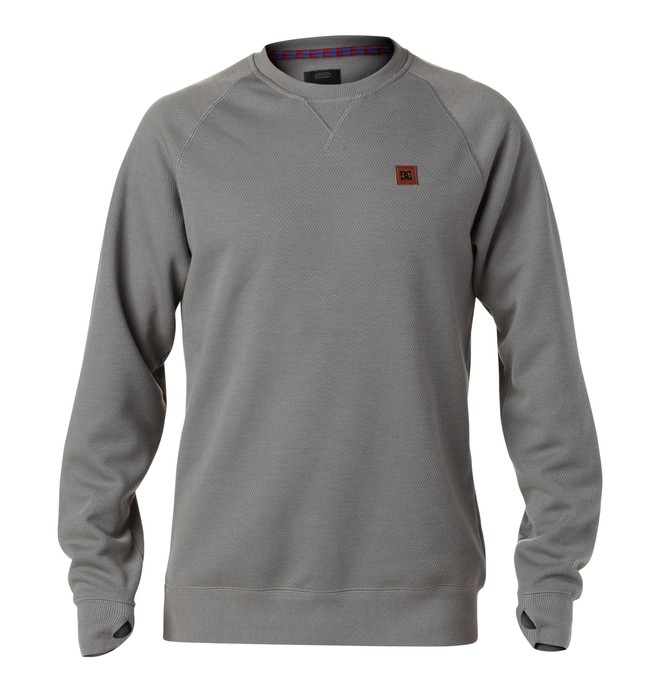 dcshoes, Men's Stone Softshell Fleece, PEWTER (kpf0) 0 Men's Stone Softshell Fleece EDYFT00041 DC Shoes