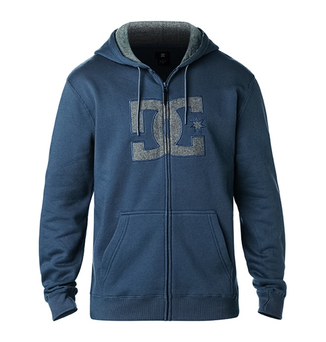 dcshoes, Hookup - Zip-Up Hoodie, BLACK IRIS (btk0) 0 Hookup - Zip-Up Hoodie EDYFT03004 DC Shoes