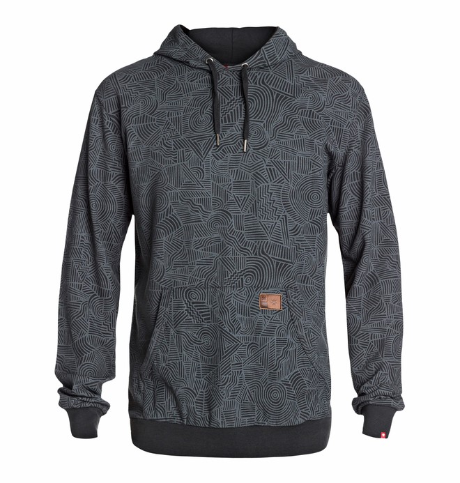dcshoes, Core Pullover Print, BS PRINT BLACK (kvj5) 0 Core Pullover Print EDYFT03068 DC Shoes