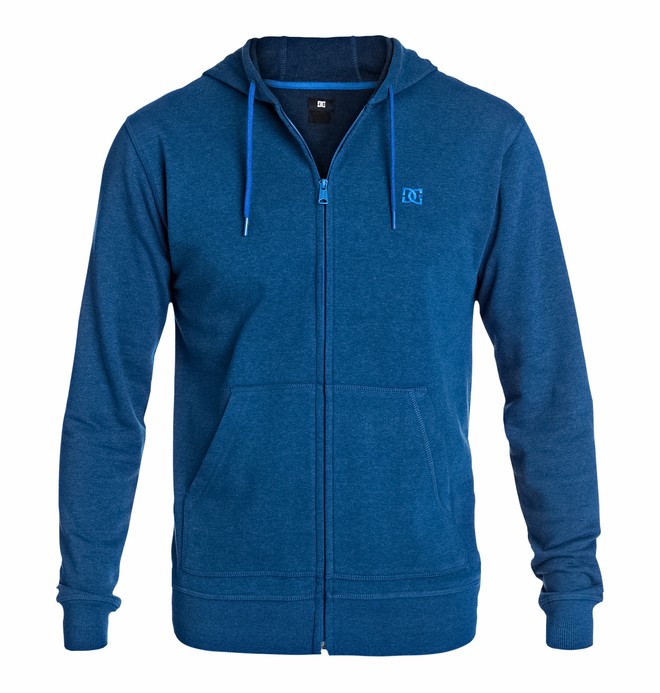 dcshoes, Men's Rebel Hoodie, SNORKEL BLUE (brt0) 0 Men's Rebel Hoodie EDYFT03073 DC Shoes