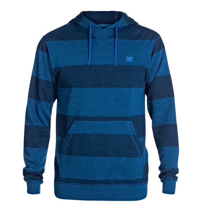 dcshoes, Men's Rebel Stripe Sweatshirt, SNORKEL BLUE (brt0) 0 Men's Rebel Stripe Sweatshirt EDYFT03075 DC Shoes
