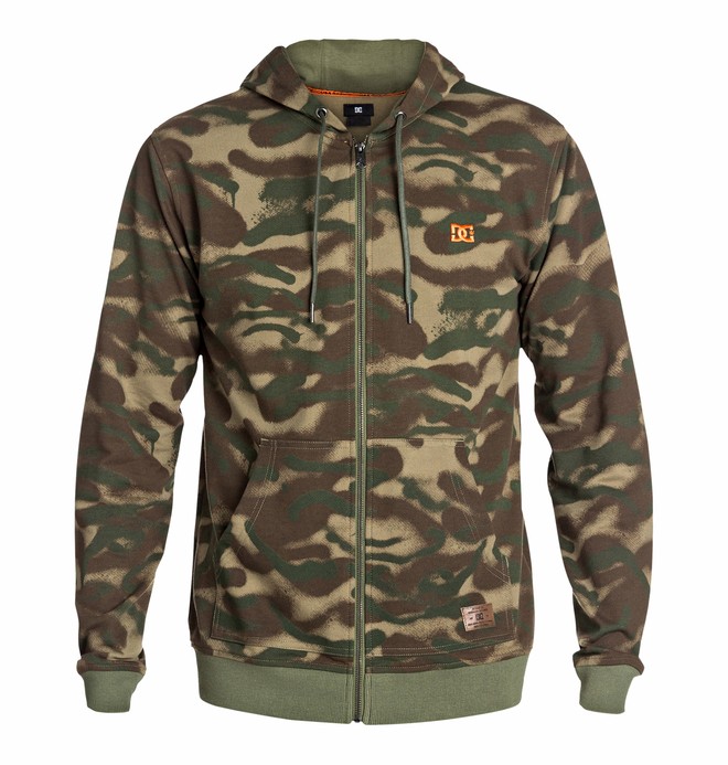 dcshoes, Men's Overseas Camo Sweatshirt, CAMO SPRAY (gsh2) 0 Men's Overseas Camo Sweatshirt EDYFT03076 DC Shoes