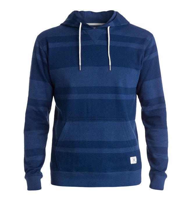 dcshoes, Sudadera con capucha Rebel Stripe - hombre, BLUE DEPTHS (bta0) 0 Sudadera con capucha Rebel Stripe - hombre EDYFT03101 DC Shoes