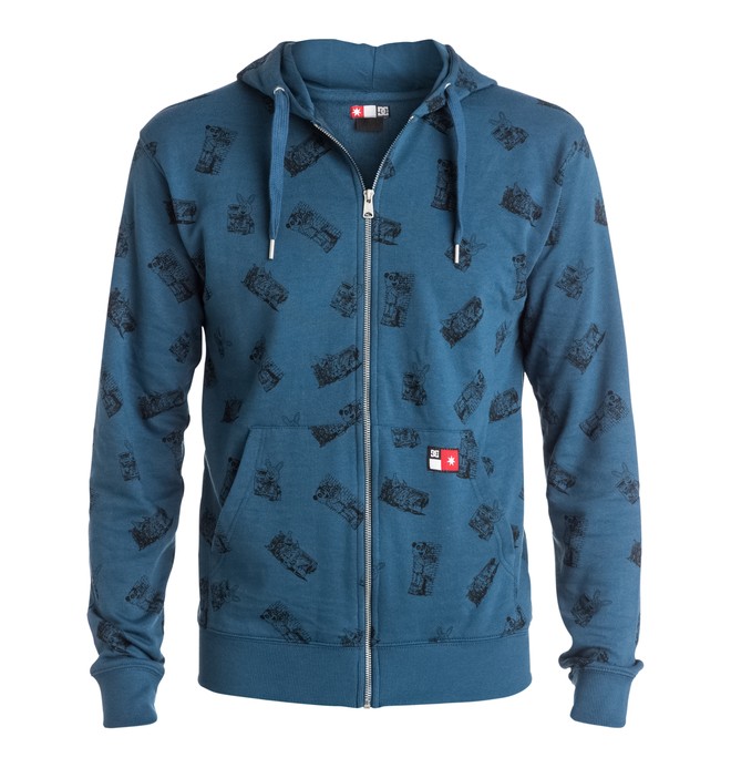 dcshoes, Men's Core Zip Zip-Up Hoodie, ENSIGN BLUE (brd0) 0 Men's Core Zip Zip-Up Hoodie EDYFT03115 DC Shoes