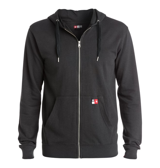dcshoes, Men's Core Zip-Up Hoodie, PIRATE BLACK (kte0) 0 Men's Core Zip-Up Hoodie EDYFT03116 DC Shoes