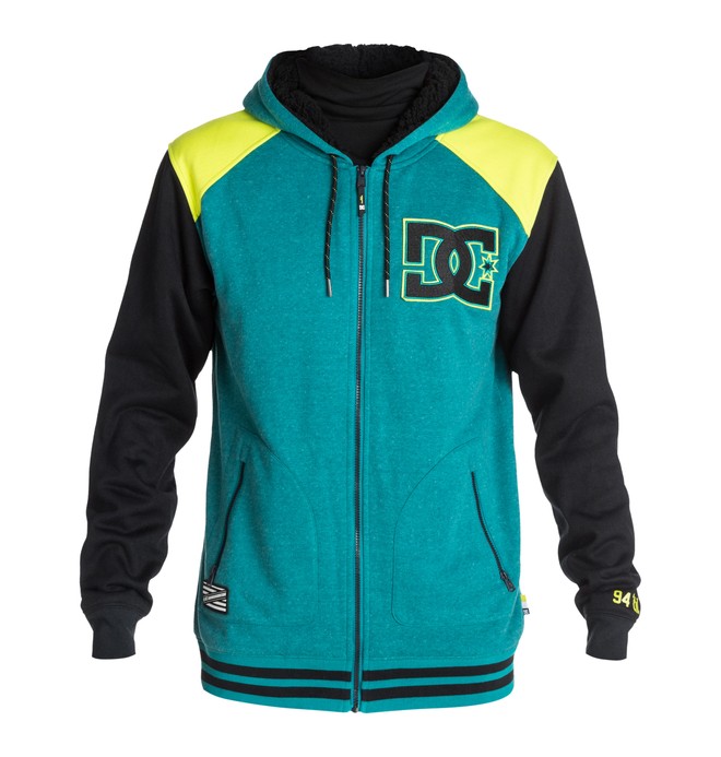 DCLA - Zip-Up Hoodie EDYFT03121 0 DCLA - Veste doublée à capuche EDYFT03121 DC Shoes