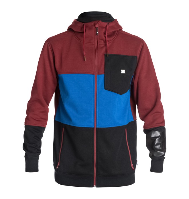 Defy - Zip-Up Hoodie EDYFT03122 0 Defy - Veste doublée à capuche EDYFT03122 DC Shoes