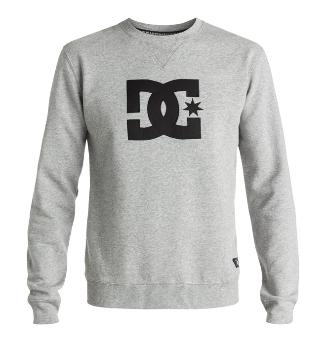 dcshoes, Sudadera Ellis - hombre, GREY HEATHER (knfh) 0 Sudadera Ellis - hombre EDYFT03131 DC Shoes