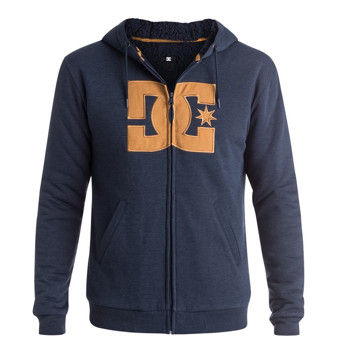 Rebel Star Sherpa EDYFT03134 0 Rebel Star Sherpa - Veste à capuche EDYFT03134 DC Shoes
