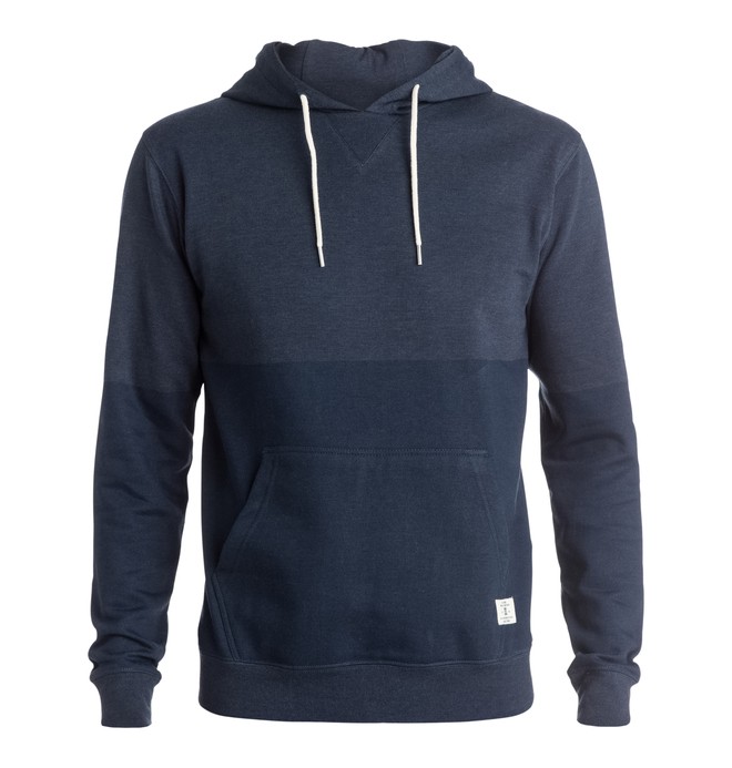 dcshoes, Men's Rebel Block Pullover Hoodie, BLUE IRIS (btl0) 0 Men's Rebel Block Pullover Hoodie EDYFT03146 DC Shoes