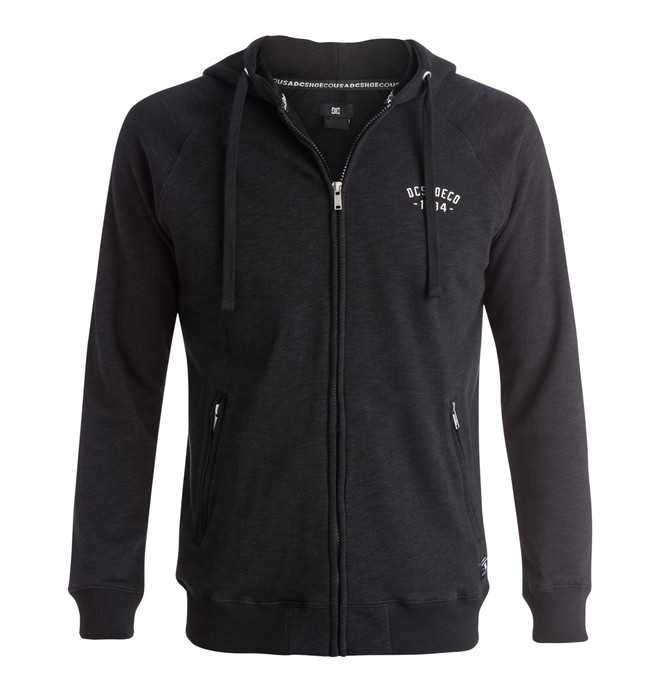 dcshoes, Men's Parkwood Zip-Up Hoodie, BLACK (kvj0) 0 Men's Parkwood Zip-Up Hoodie EDYFT03152 DC Shoes