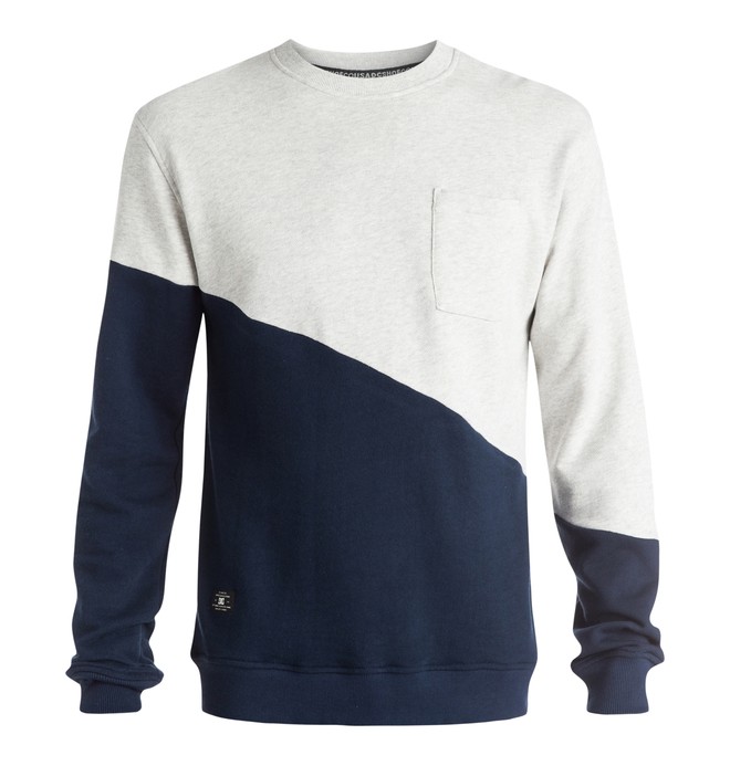 dcshoes, Men's Cathcart Sweatshirt, BLUE IRIS (btl0) 0 Men's Cathcart Sweatshirt EDYFT03158 DC Shoes