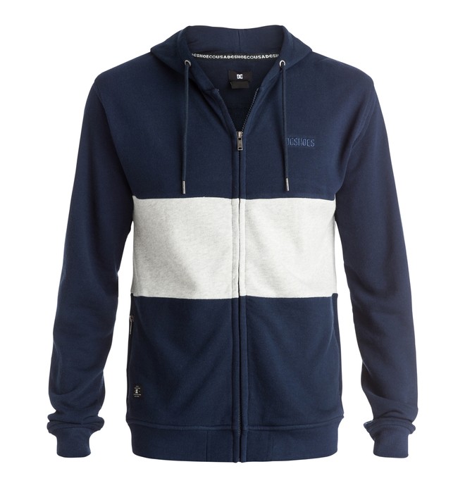dcshoes, Men's Duvall Zip-Up Hoodie, BLUE IRIS (btl0) 0 Men's Duvall Zip-Up Hoodie EDYFT03159 DC Shoes