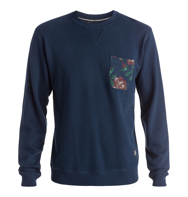 dcshoes, Men's Bellingham Sweatshirt, BLUE IRIS (btl0) 0 Men's Bellingham Sweatshirt EDYFT03162 DC Shoes
