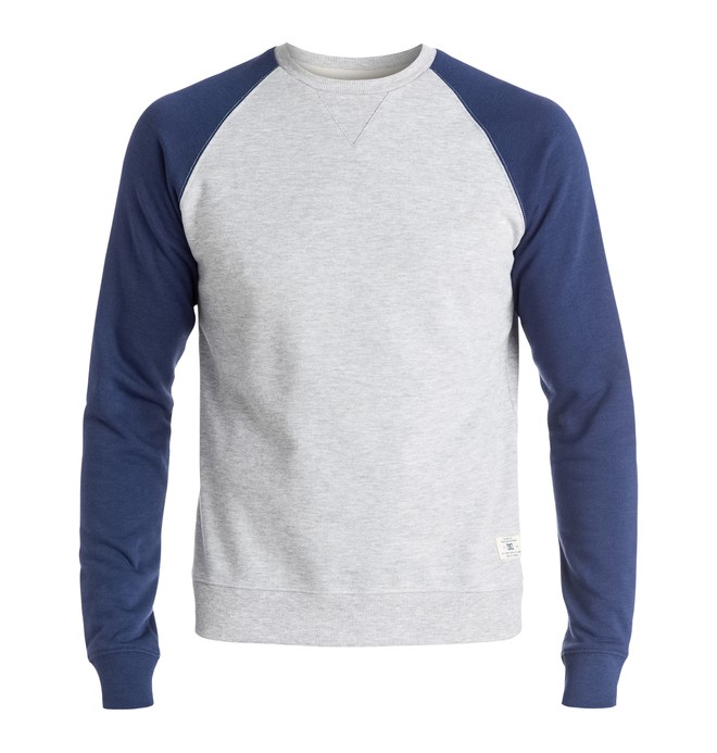 dcshoes, Rebel Raglan - Sweatshirt, HEATHER GREY (knfh) 0 Rebel Raglan - Sweatshirt EDYFT03185 DC Shoes