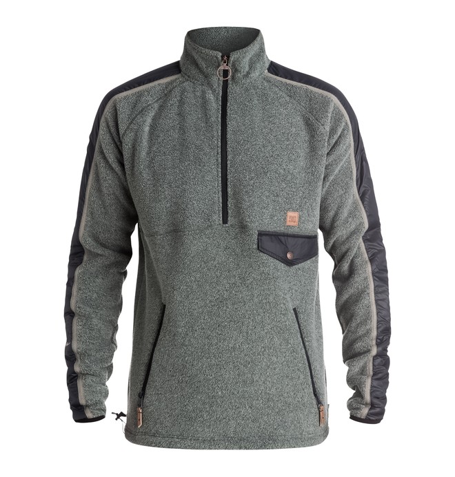 dcshoes, Calumet - Polaire technique, HEATHER PEWTER (bev0) 0 Calumet - Polaire technique EDYFT03225 DC Shoes