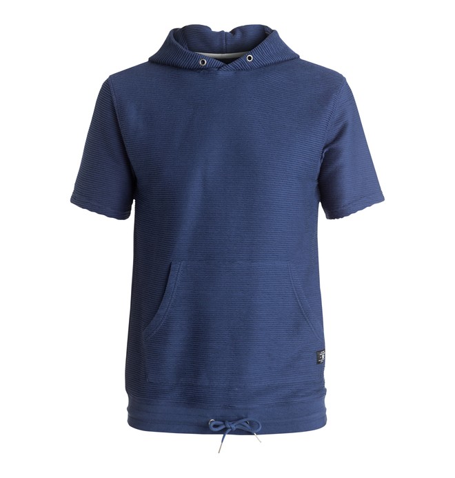 dcshoes, Crawfords Ville - Pull à capuche à manches courtes, SUMMER BLUES (bra0) 0 Crawfords Ville - Pull à capuche à manches courtes EDYFT03257 DC Shoes