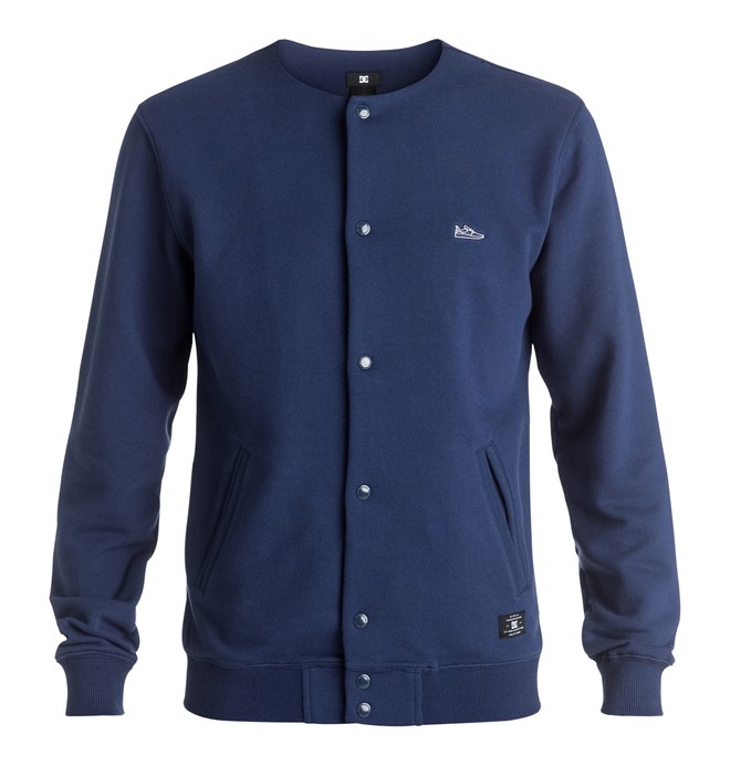 dcshoes, Hamby - Sweat college boutonné devant, SUMMER BLUES (bra0) 0 Hamby - Sweat college boutonné devant EDYFT03267 DC Shoes