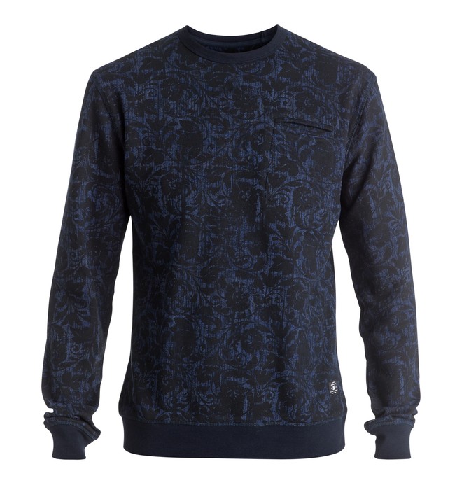 dcshoes, Lenox - Sweatshirt, BLUE REGAL RAGS (bra1) 0 Lenox - Sweatshirt EDYFT03268 DC Shoes