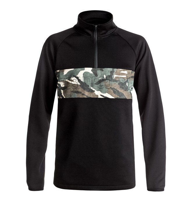 dcshoes, Banner - Deuxième couche technique pour Homme, BLACK (kvj0) 0 Banner - Deuxième couche technique pour Homme Noir EDYFT03287 DC Shoes