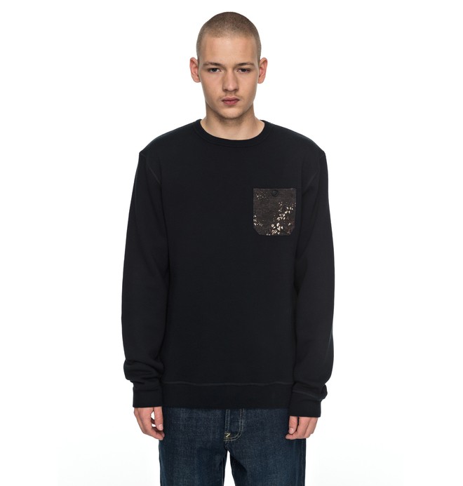 dcshoes, Cappell - Sweatshirt, BLACK (kvj0) 0 Cappell - Sweatshirt Black EDYFT03304 DC Shoes