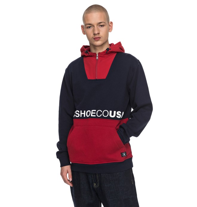 dcshoes, Longden - Sweat à capuche à demi-zip, DARK INDIGO (byj0) 0 Longden - Sweat à capuche à demi-zip Bleu EDYFT03313 DC Shoes
