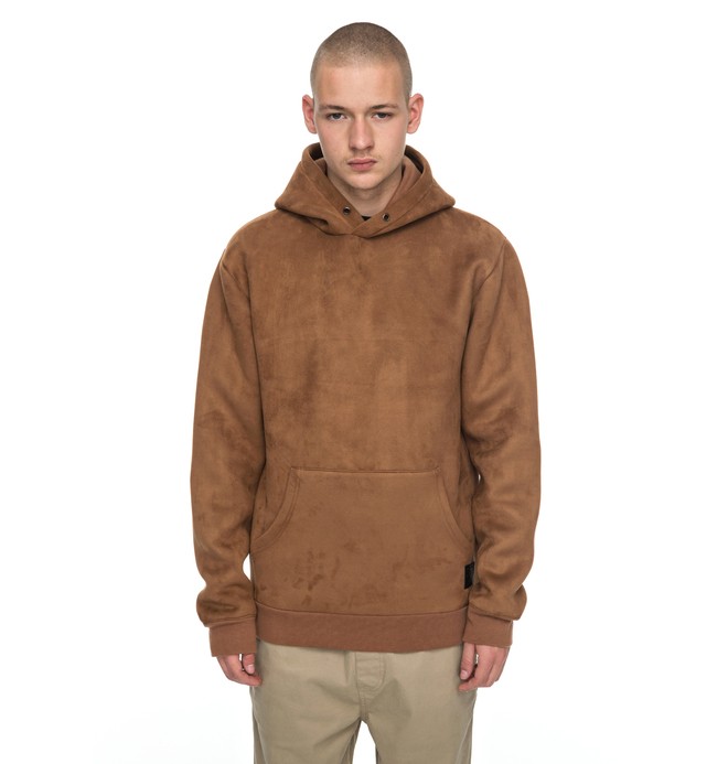 dcshoes, Atchison - Sweat à capuche imitation suède pour Homme, RAW UMBER (cmj0) 0 Atchison - Sweat à capuche imitation suède pour Homme EDYFT03322 DC Shoes