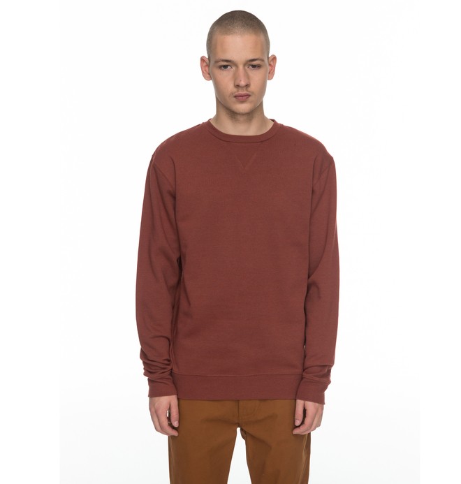 dcshoes, Rebel - Sweat, BURNT HENNA (rrj0) 0 Rebel - Sweat Rouge EDYFT03331 DC Shoes
