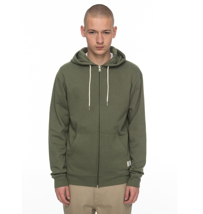 dcshoes, Rebel - Hoodie met rits, VINTAGE GREEN (gzj0) 0 Rebel - Hoodie met rits Green EDYFT03332 DC Shoes