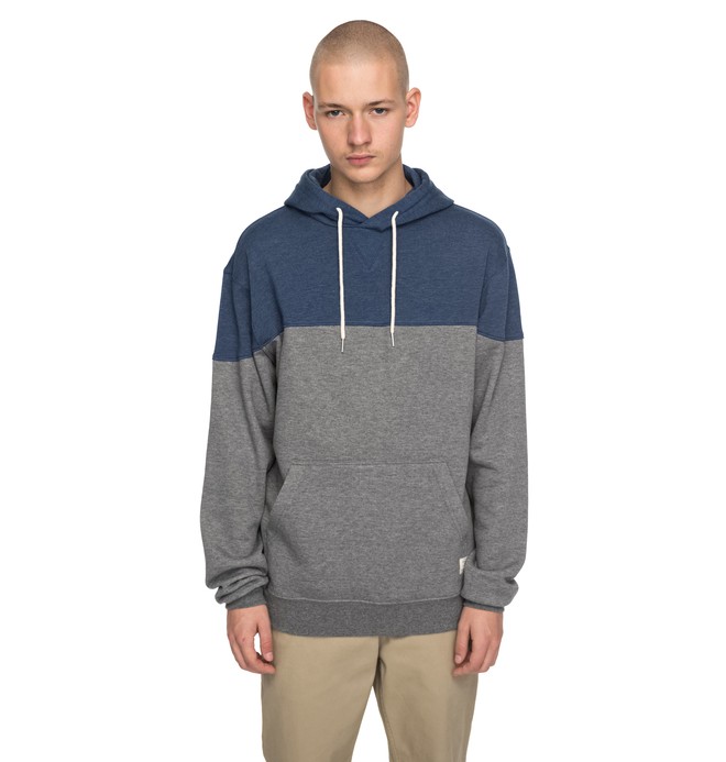 REBEL BLOCKED PH EDYFT03340 0 Men's Rebel Blocked Hoodie EDYFT03340 DC Shoes