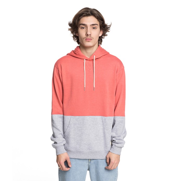 REBEL BLOCK PH 2 EDYFT03346 0 Men's Rebel Block Hoodie EDYFT03346 DC Shoes