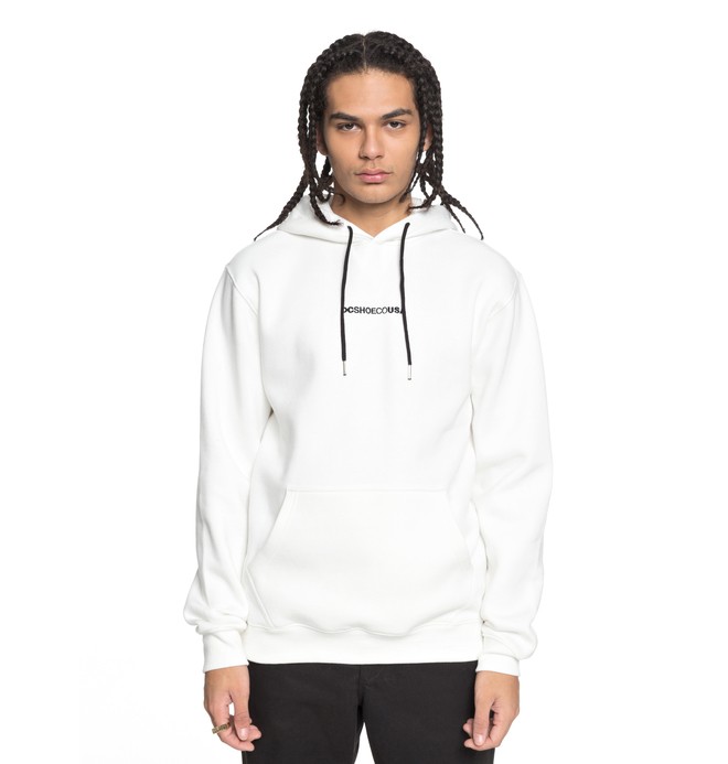 dcshoes, Craigburn - Hoodie, SNOW WHITE (wbb0) 0 Craigburn - Hoodie White EDYFT03348 DC Shoes