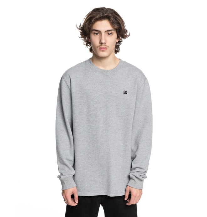 dcshoes, Rentnor - Sweatshirt für Männer, GREY HEATHER (knfh) 0 Rentnor - Sweatshirt für Männer Schwarz EDYFT03356 DC Shoes