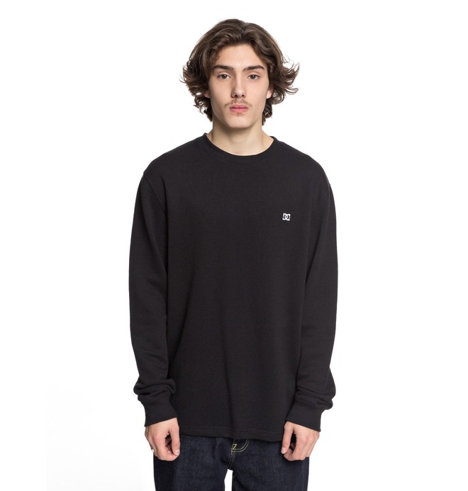 dcshoes, Rentnor - Sudadera para Hombre, BLACK (kvj0) 0 Rentnor - Sudadera para Hombre Negro EDYFT03356 DC Shoes
