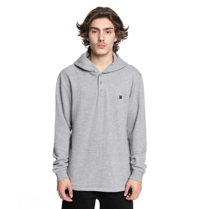 dcshoes, Rentnor - Sweater met een Capuchon, GREY HEATHER (knfh) 0 Rentnor - Sweater met een Capuchon Black EDYFT03357 DC Shoes