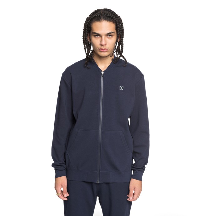 dcshoes, Glenties - Sweatshirt zippé, DARK INDIGO (byj0) 0 Glenties - Sweatshirt zippé Bleu EDYFT03359 DC Shoes