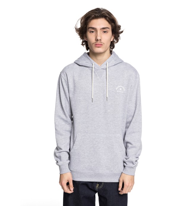 dcshoes, Rebel 3 - Sudadera con Capucha para Hombre, GREY HEATHER (knfh) 0 Rebel 3 - Sudadera con Capucha para Hombre Negro EDYFT03360 DC Shoes