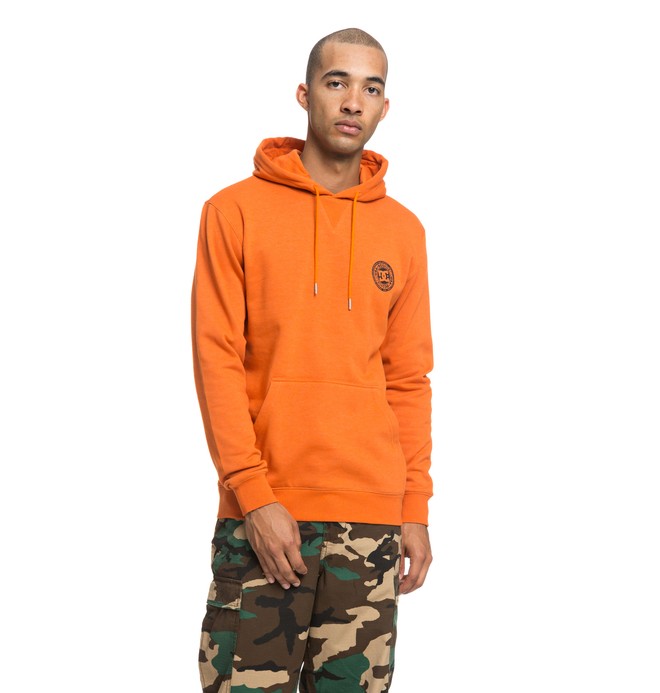 dcshoes, Rebel - Sudadera con capucha para Hombre, PUFFINS BILL (nzk0) 0 Rebel - Sudadera con capucha para Hombre Naranja EDYFT03394 DC Shoes