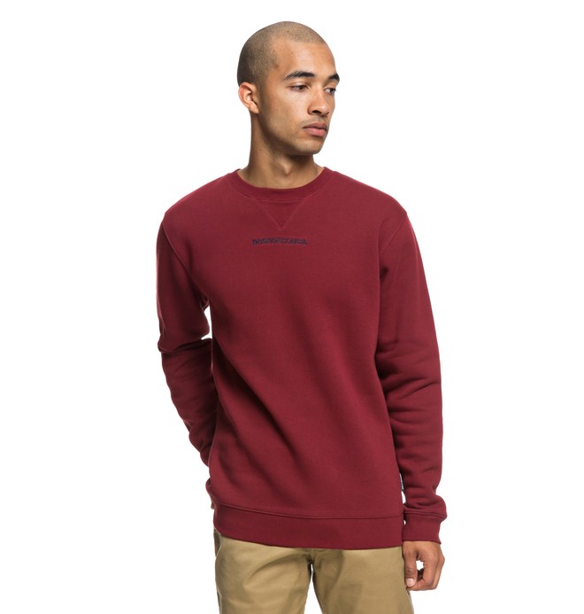 dcshoes, Craigburn Sweatshirt, CABERNET (rzf0) 0 Craigburn Sweatshirt Red EDYFT03397 DC Shoes