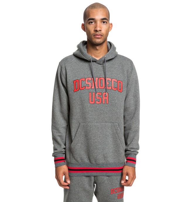 dcshoes, Glenridge - Hoodie for Men, HEATHER CHARCOAL (knyh) 0 Glenridge - Hoodie for Men Black EDYFT03428 DC Shoes